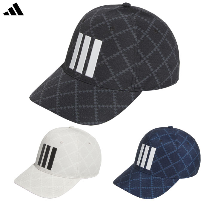 アディダス ハウンドトゥース クーリングキャップ JVU81 メンズ ゴルフキャップ 帽子 2025秋冬モデル adidas 日本正規品