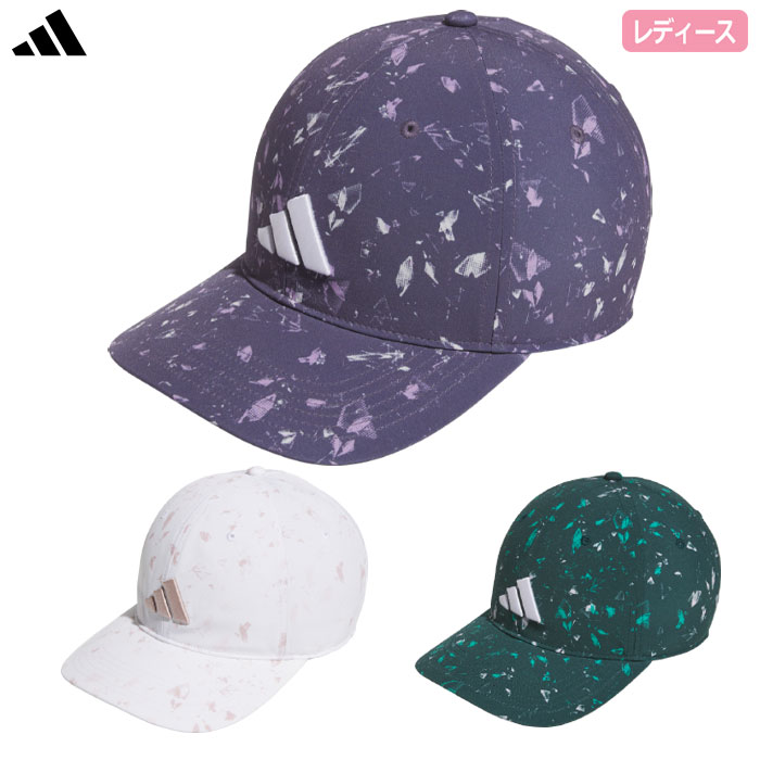 アディダス グラフィック クリスクロス キャップ JVU83 メンズ ゴルフキャップ 帽子 2025秋冬モデル adidas 日本正規品