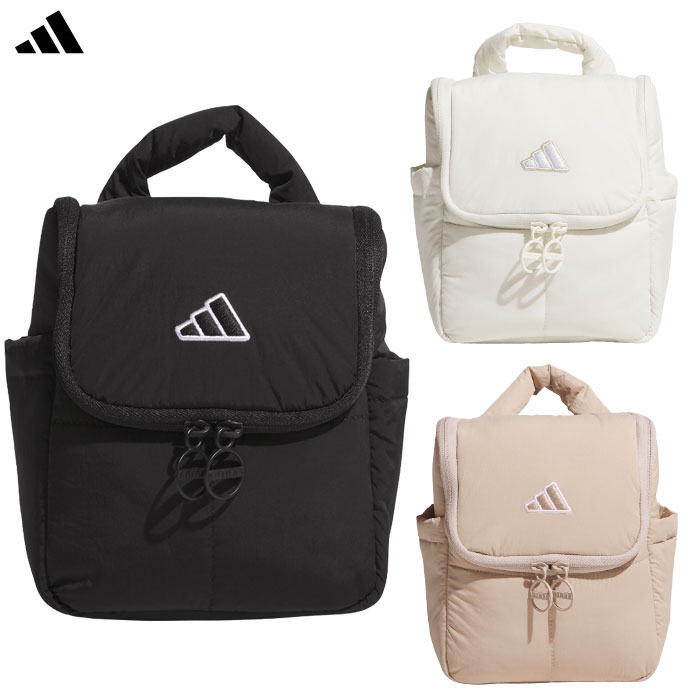 アディダス キルティング ショルダー ポーチ JWK39 ゴルフ 2025年モデル adidas 日本正規品