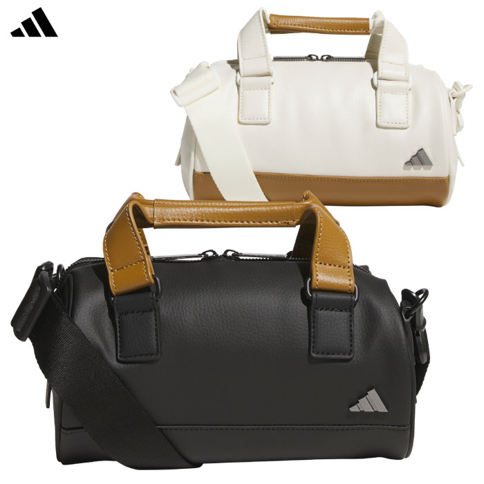 アディダス 合成皮革 ミニドラムバッグ JUT54 ゴルフ 2025年モデル adidas 日本正規品