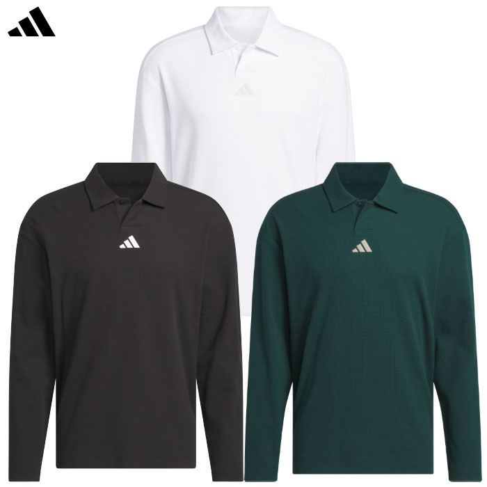 アディダス ビヨンド ザ コース 長袖シャツ KKW56 メンズ ゴルフウェア ゴルフ 2025秋冬モデル adidas 日本正規品