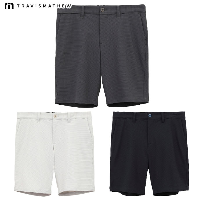 トラヴィスマシュー メッシュ素材 クール ハーフパンツ 7AL042 メンズ ゴルフウェア TravisMathew 2025春夏モデル 日本正規品