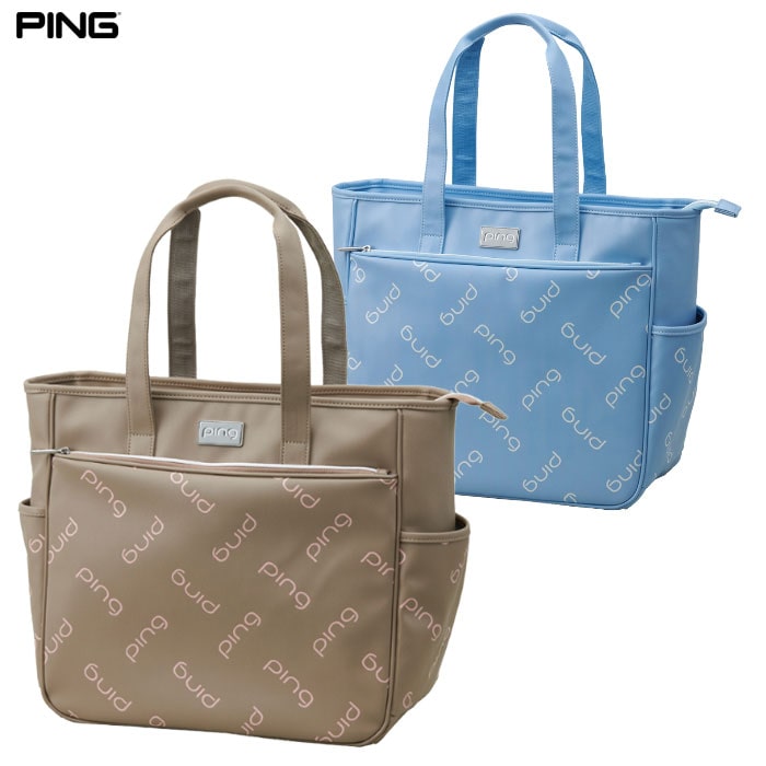 PING ピン GB-L2508 モノグラムトート ゴルフ トートバッグ タウンユース 2025年モデル 日本正規品