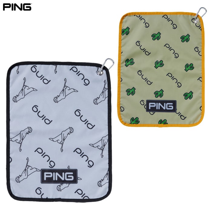 PING ピン AC-L2508 クラブクリーナー ゴルフ タオル 2025年モデル 日本正規品