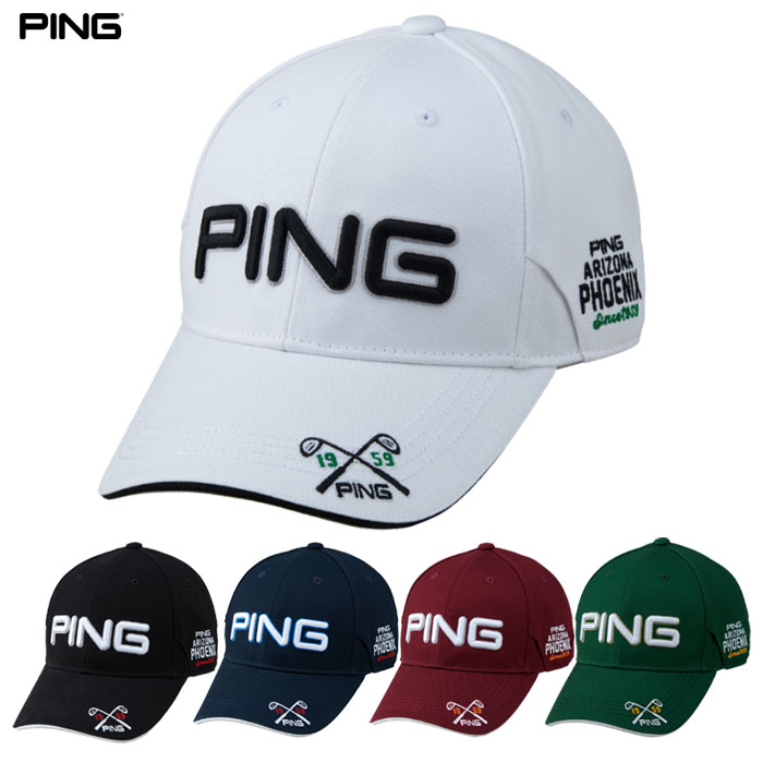 PING ピン HW-U2509 サングラスホルダーキャップ メンズ 帽子 ゴルフキャップ 2025秋冬モデル 日本正規品