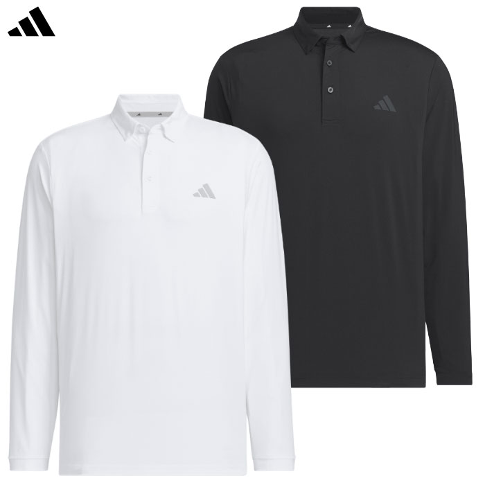 アディダス スリーストライプス UVケア付き長袖シャツ RO704 メンズ ゴルフウェア ゴルフ 2025春夏モデル adidas 日本正規品