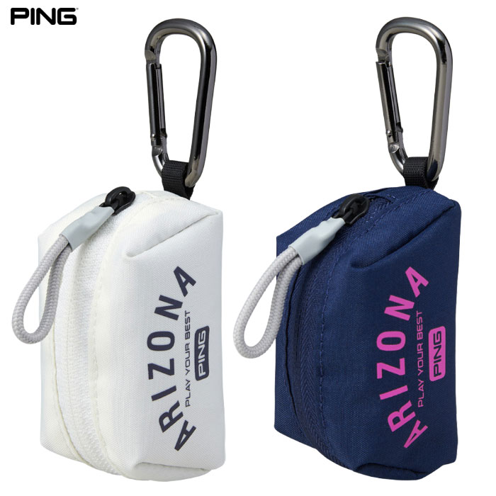PING ピン GB-U2506 アリゾナカジュアルボールケース ゴルフ ボール2個収納 2025年モデル 日本正規品