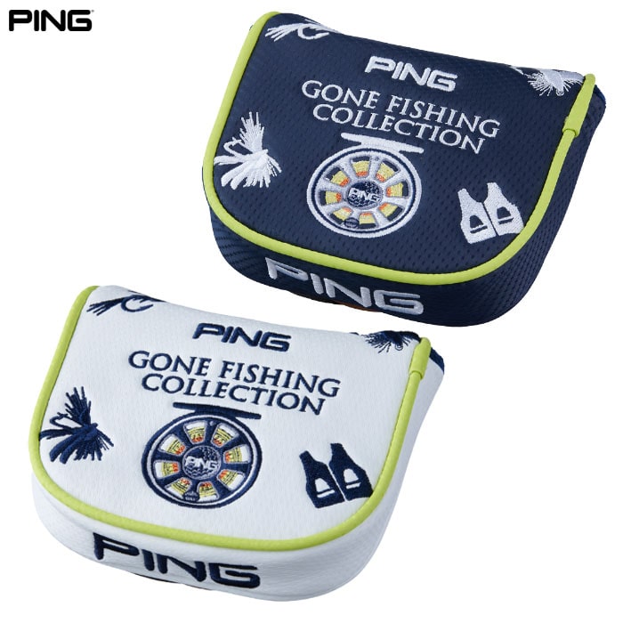 PING ピン HC-N2507 ゴーンフィッシングパターカバー マレット用 ゴルフ 2025年モデル 日本正規品