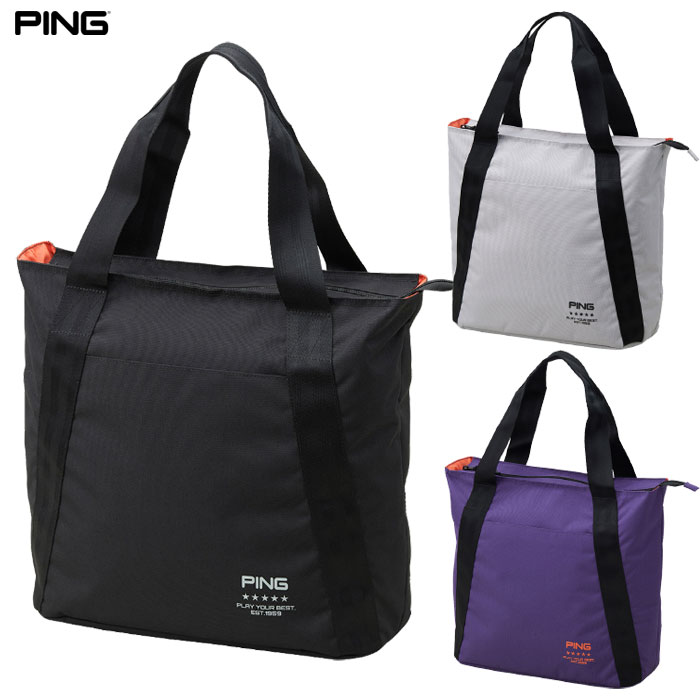 PING ピン GB-F2509 パフォーマンスライントート ゴルフ トートバッグ 2025年モデル 日本正規品