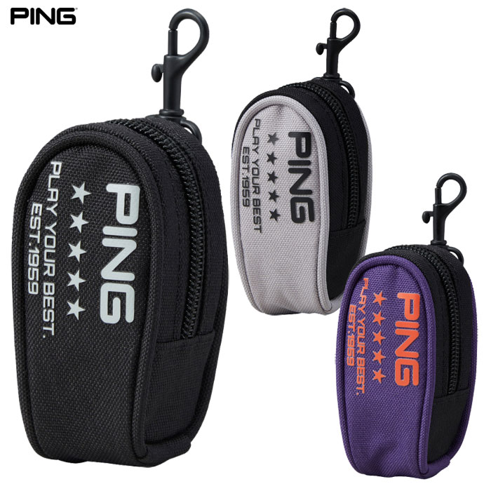 PING ピン GB-F2511 パフォーマンスラインボールケース ゴルフ ボールバッグ 2025年モデル 日本正規品
