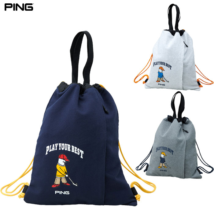 PING ピン GB-F2512 ネイティブラインMR.PINGジムバッグ ゴルフ ナップザック 2025年モデル 日本正規品