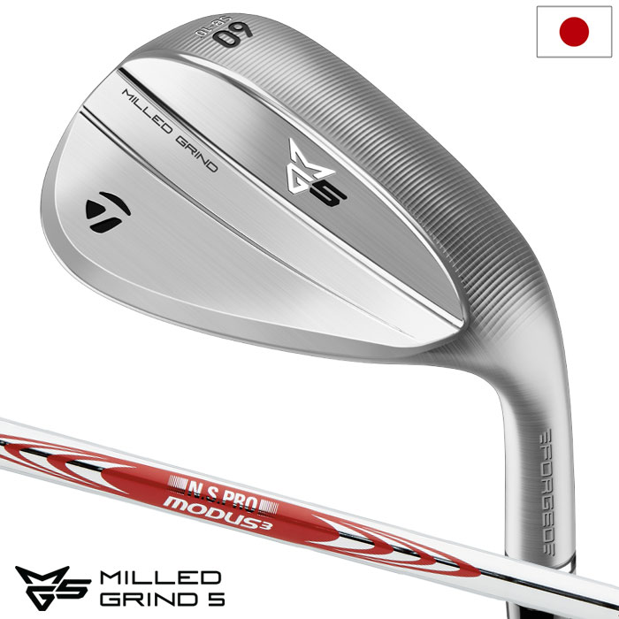 テーラーメイド MG5 MILLED GRIND 5 WEDGE ウェッジ メンズ 右用 N.S.PRO MODUS3 TOUR 105 スチールシャフト TaylorMade 日本正規品 2025年モデル ゴルフクラブ