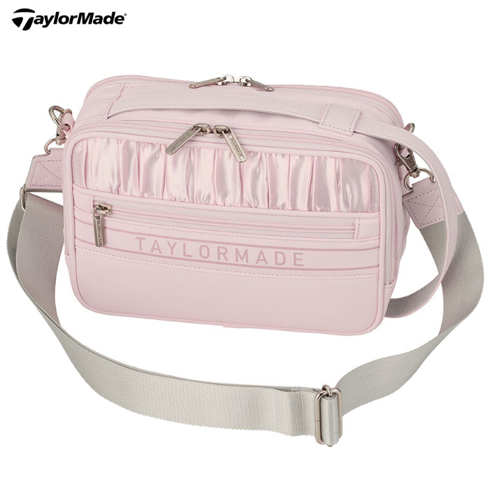テーラーメイド ウィルシャー ショルダーポーチ UN767 ピンク ゴルフ TaylorMade 2025年モデル 日本正規品