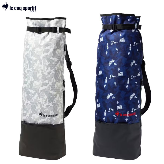 ルコックスポルティフ マティスモザイク柄デザイン バックパック型クラブケース LG5FCB93U 5-6本用 47インチ対応 ゴルフ le coq sportif golf 2025年モデル 日本正規品