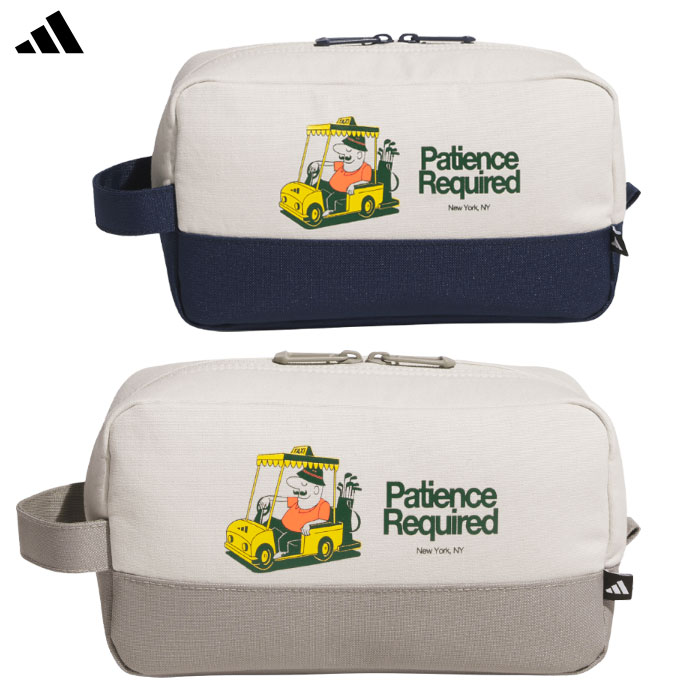 アディダス CHIP NYC ポーチ L4473 ゴルフ ラウンドバッグ 2025年モデル adidas 日本正規品