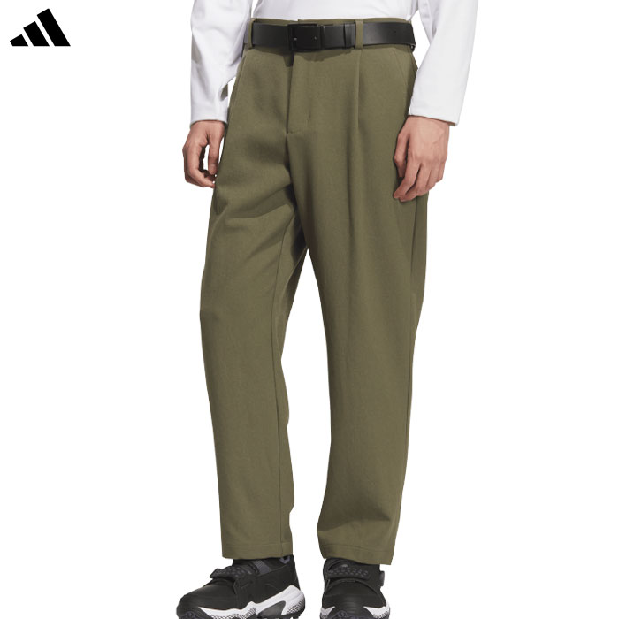 アディダス EX STRETCH ACTIVE ワイドクラッシック アンクルパンツ JVU92 メンズ ゴルフウェア ゴルフ 2025秋冬モデル adidas 日本正規品