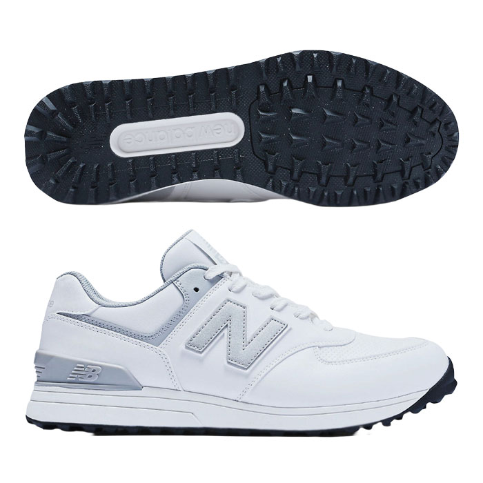 ニューバランス 574 v3 SL スパイクレスシューズ UGS574 ゴルフシューズ White with grey new balance 日本正規品 2025年モデル