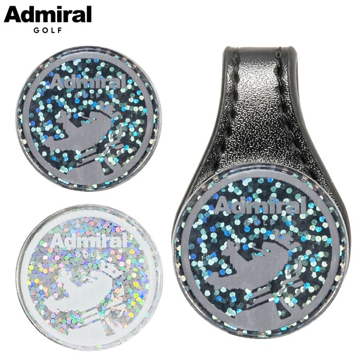 アドミラル Admiral Golf マーカーアクリルメタルクリップセット ADMG5BM3 ボールマーカー ゴルフ 2025年モデル 日本正規品