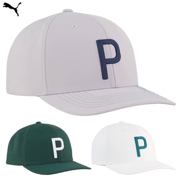 プーマ メンズ ゴルフ ヘリテージ P キャップ 026133 帽子 ヘッドウェア 2025春夏モデル PUMA 日本正規品