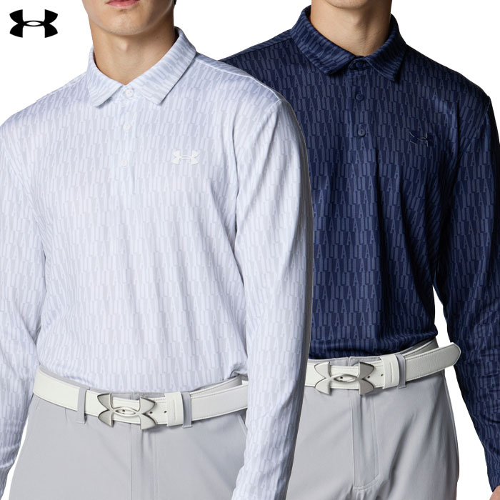 アンダーアーマー UAドライブ プレーオフ ロングスリーブ ポロ 6007933 メンズ ゴルフウェア ゴルフ UNDER ARMOUR 2025秋冬モデル 日本正規品