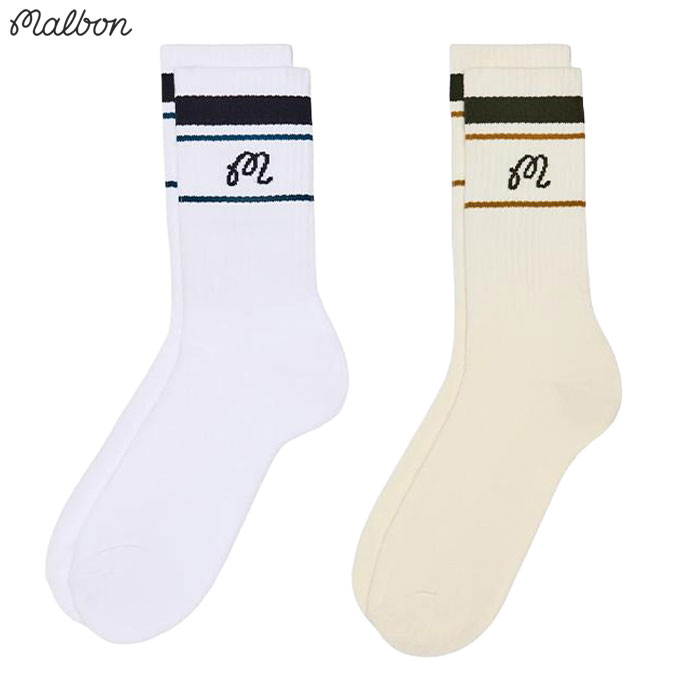 マルボン Malbon Golf スポルティヴァソック 靴下 SPORTIVA SOCK M-9289 メンズ 2025年モデル 正規品