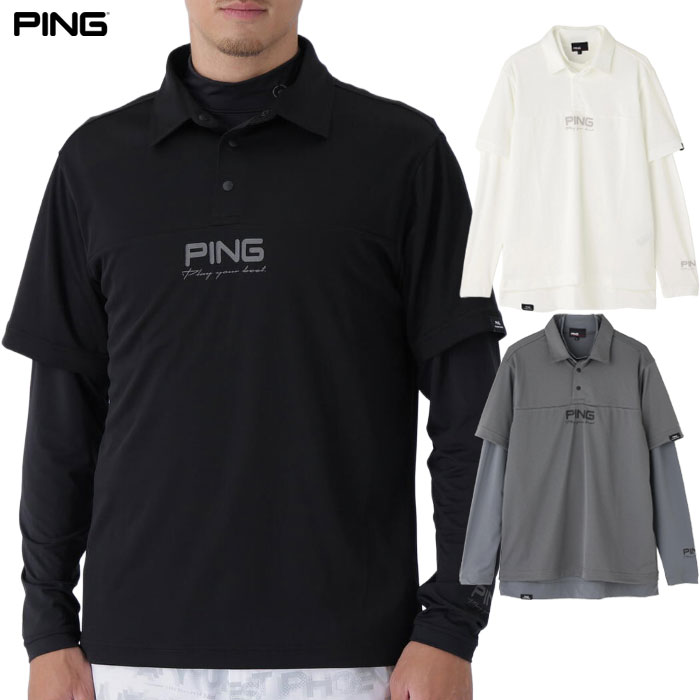 ピン PING 2WAYドットグラデーションスタンドブルゾン 621-5260801 メンズ ゴルフウェア 2025秋冬モデル 日本正規品