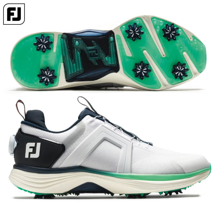 フットジョイ MEN'S FJ ハイパーフレックス BOA ゴルフシューズ スパイク 55493 メンズ 靴 FOOTJOY 2025年モデル 日本正規品