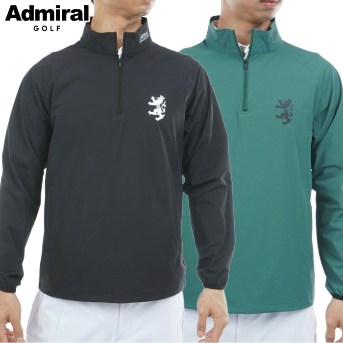 アドミラル Admiral Golf メンズ ハーフジップ スニードジャケット ADMA572 ゴルフウェア 2025秋冬モデル 日本正規品