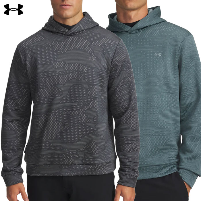 アンダーアーマー UAドライブ ミッドレイヤー ジャカード フーディー 6003724 メンズ ゴルフウェア ゴルフ UNDER ARMOUR 2025秋冬モデル 日本正規品