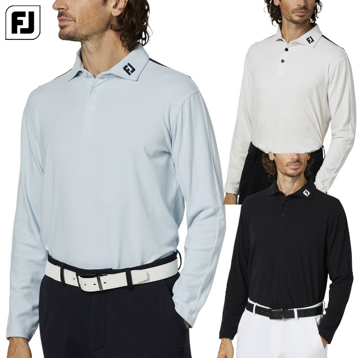 フットジョイ ハイストレッチ長袖シャツ FJ-F25-S04 メンズ ゴルフウェア FOOTJOY 2025秋冬モデル 日本正規品