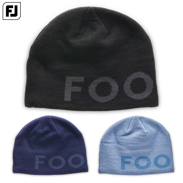 フットジョイ FOOTJOY ビーニー メンズ ニット帽 あったか 防寒 ゴルフ 帽子 FOOTJOY 2025秋冬モデル 日本正規品