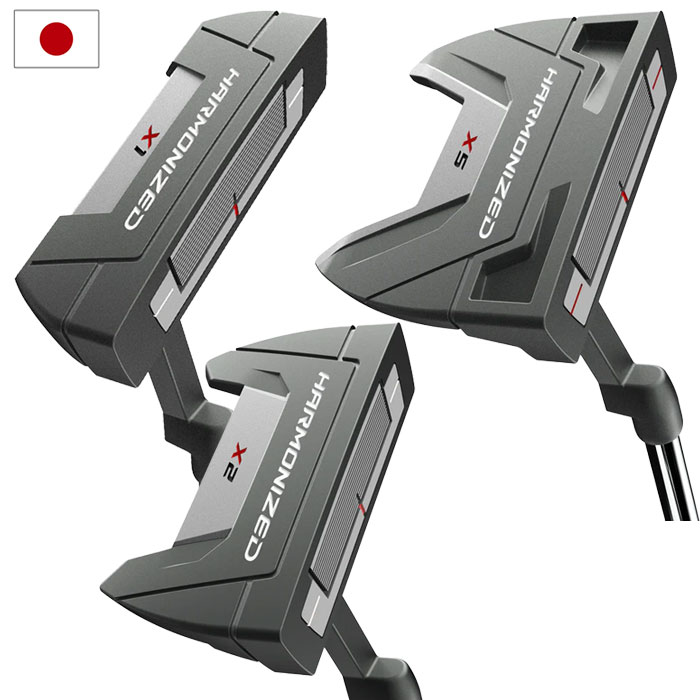 ウィルソン HARMONIZED PUTTER パター ハーモナイズドパター X1 X2 X5 メンズ 右用 スチールシャフト Wilson golf 日本正規品 2025年モデル ゴルフクラブ