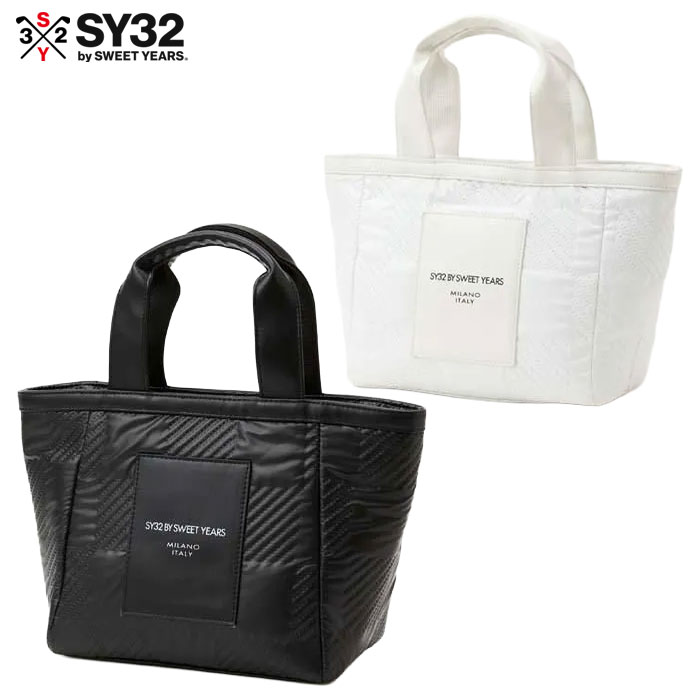 SY32 GOLF SYG-25A9-17 カートバッグ BLOCK EMBOSS CART BAG ラウンドバッグ ゴルフ 日本正規品 2025年モデル 日本正規品