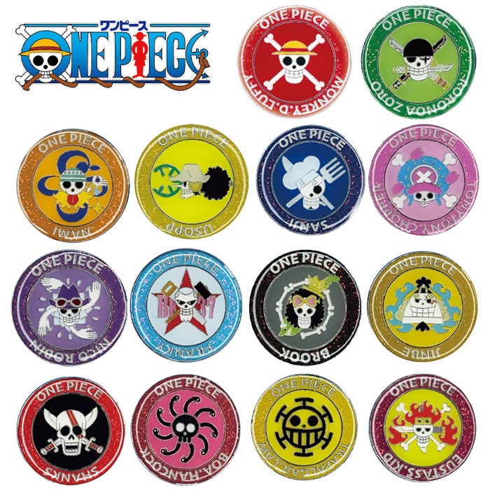 ダイヤ ONE PIECE ワンピース デザイン マーカー マグネット付きグリーンマーカー ゴルフ DAIYA GOLF 2025年モデル 日本正規品