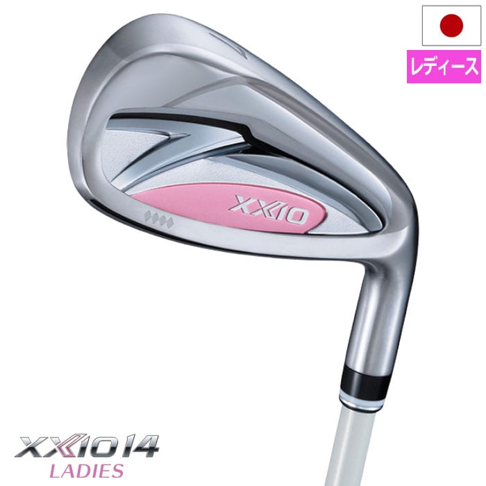 XXIO14 ゼクシオ 14 アイアン 5本セット(＃7～9、PW、SW) ホワイト レディース 右用 ゼクシオ MP1400L カーボンシャフト DUNLOP ゴルフクラブ 2026年モデル 日本正規品