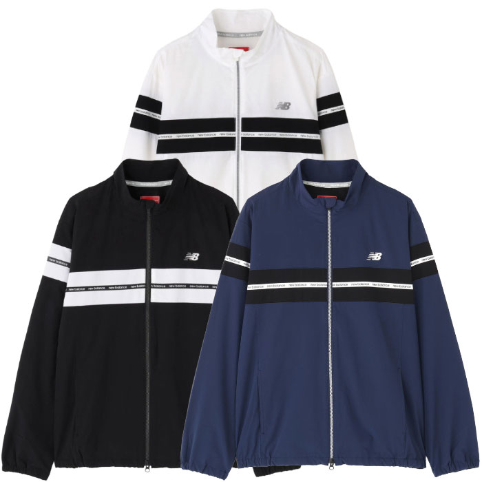 ニューバランス 撥水 ストレッチ フルジップ ウインド ブルゾン 012-5220001 メンズ 長袖 ゴルフウェア newbalance 2025秋冬モデル 日本正規品