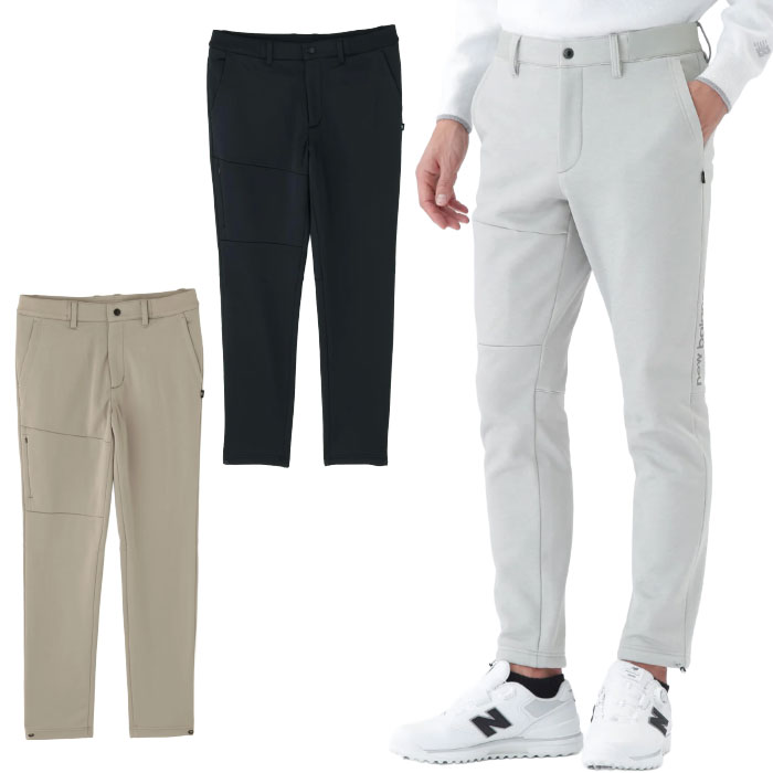 ニューバランス ストレッチ スウェット テーパード ロングパンツ 012-5236005 メンズ ゴルフウェア newbalance 2025秋冬モデル 日本正規品