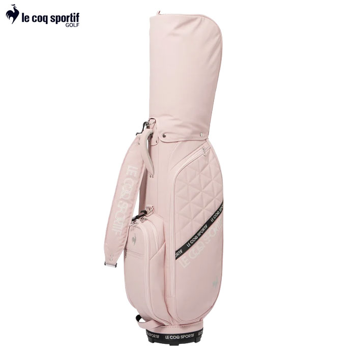 ルコックスポルティフ キルティングデザインキャディバッグ 軽量 8.5型 LG5FCB01L ゴルフ le coq sportif golf 2025年モデル 日本正規品
