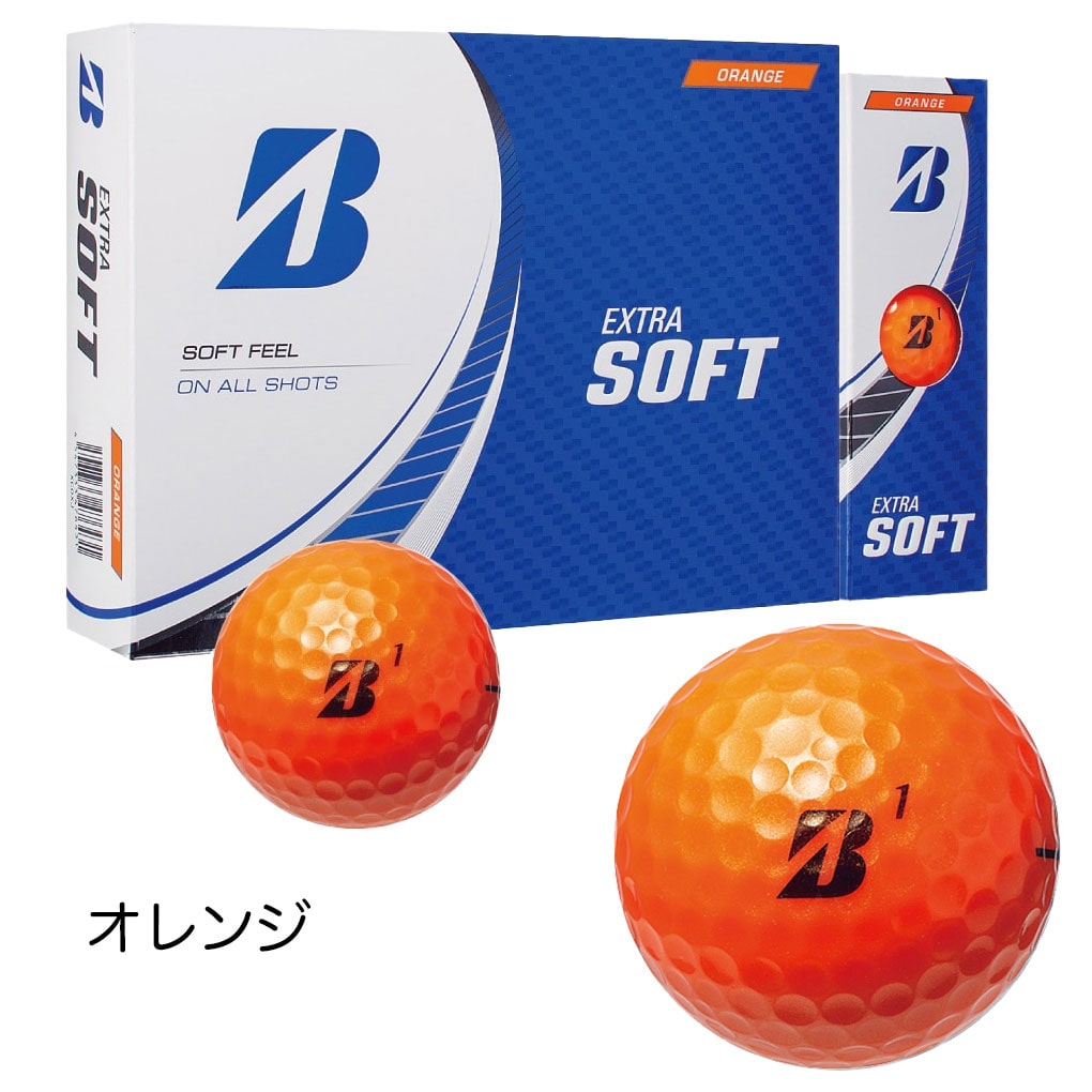BS ブリヂストンゴルフ EXTRA SOFT ゴルフボール 1ダース(12球入