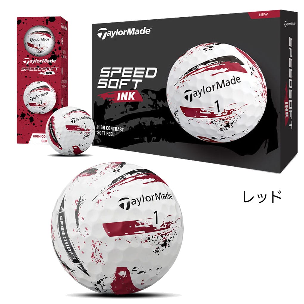 テーラーメイド 2024 SPEEDSOFT スピードソフト インク ボール