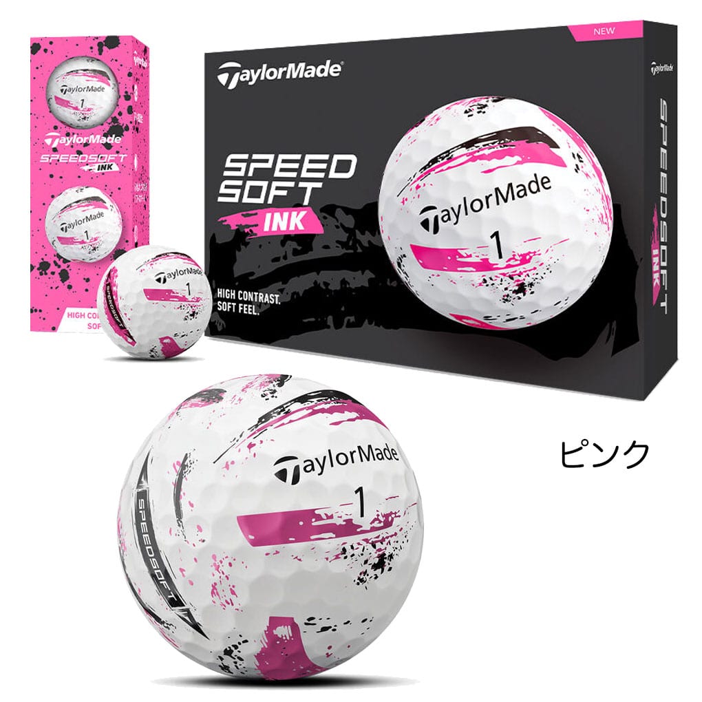 テーラーメイド スピードソフトインク 2024年モデル ブルー 3ダース 楽天市場】【送料無料】2024 テーラーメイド スピードソフト