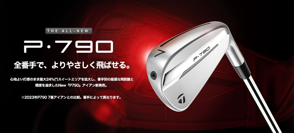 TaylorMade - テーラーメイド New P790 アイアンセット(5I-Pwの6本) TaylorMade テーラーメイド P790 アイアンセット5本組(#6-PW