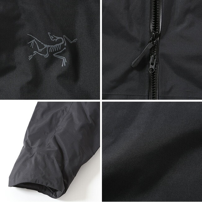 ARC'TERYX アークテリクス レイルパーカ メンズ(S ブラック