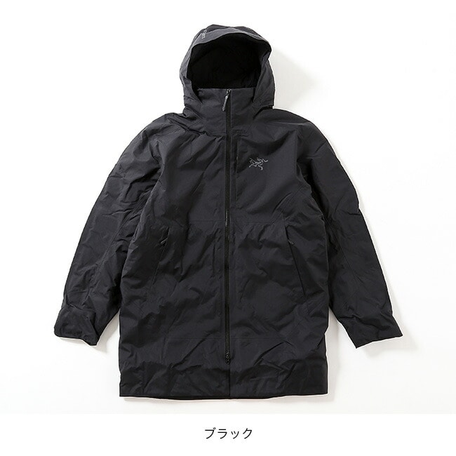 ARC'TERYX アークテリクス レイルパーカ メンズ(S ブラック
