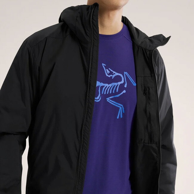 ARC'TERYX アークテリクス アトムフーディ メンズ(XS ブラック