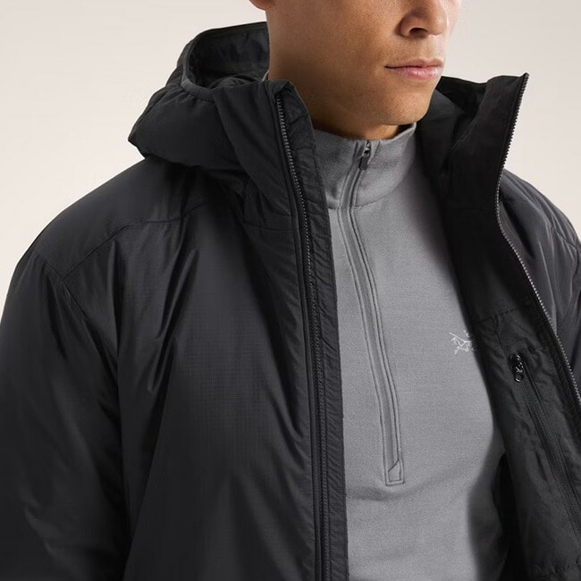 ARC'TERYX アークテリクス アトムSVフーディ メンズ ブラック S