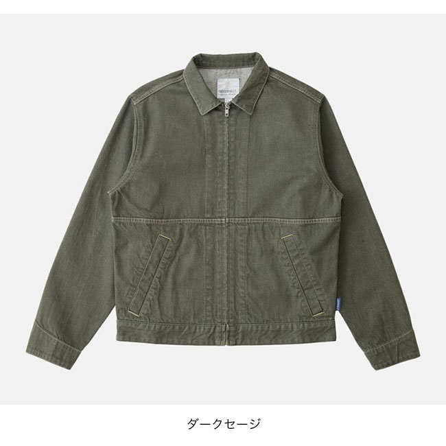 シャケ GRAMICCI グラミチ ジャパニーズスラブデニムジャケット メンズ