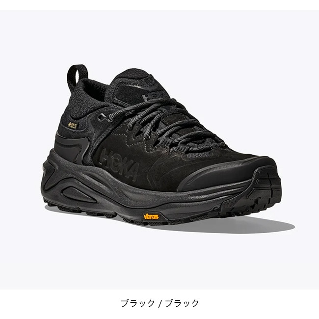 【おまけ付き！／最終値下げ】ホロカ6BOX HOKA ホカ カハ3 ローGTX【ウィメンズ】(6(23cm) ブラック