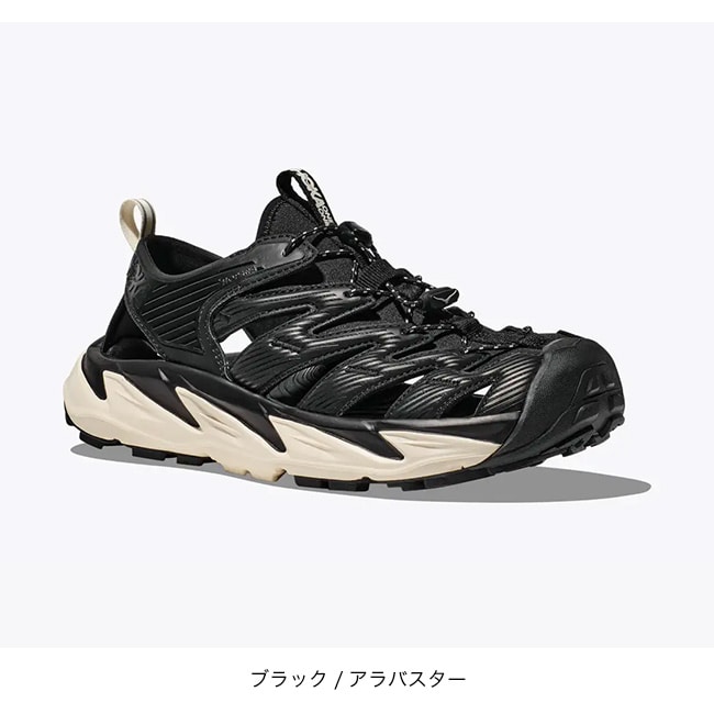HOKA HOPARA ブラック/ホワイト アウトドアシューズ HOKA ホカ ホパラ ユニセックス(5／6(23cm) Oフォードタン/O