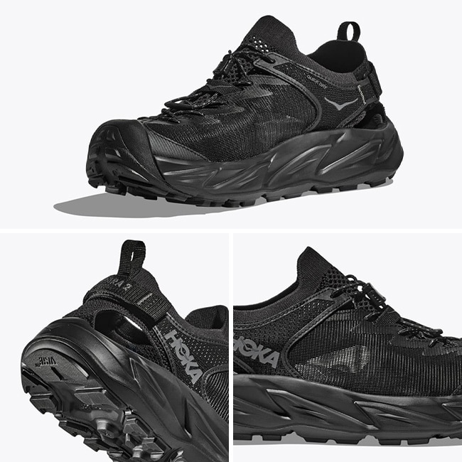HOKAホパラ2ブラック ホカ HOKA W HOPARA 2 （BLACK / BLACK） -ファッション通販